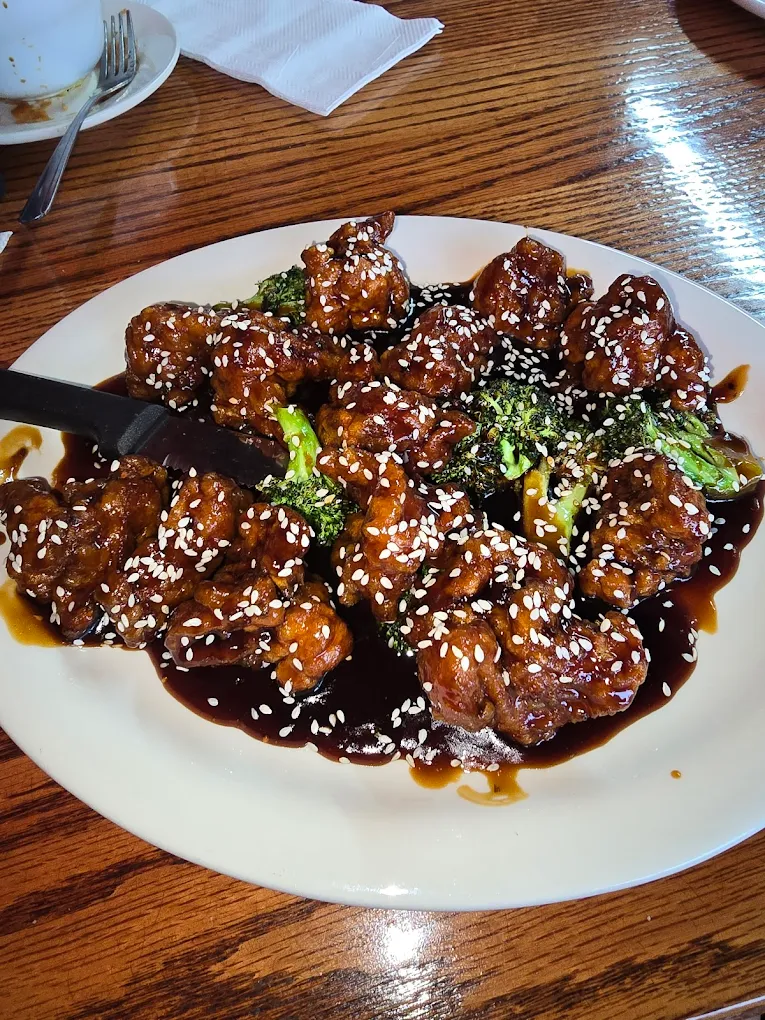 General Tso's chicken at Shanghai Town